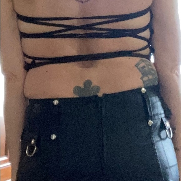 PU leather dominatrix fits small - Picture 13 of 13